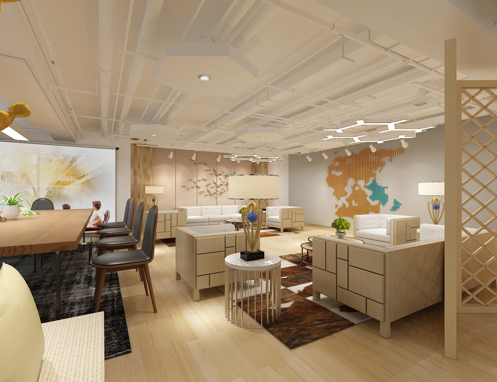 辦公室裝修藝術(shù):風(fēng)格與工藝的完美融合(圖1) 辦公室裝修藝術(shù):風(fēng)格與工藝的完美融合(圖1)