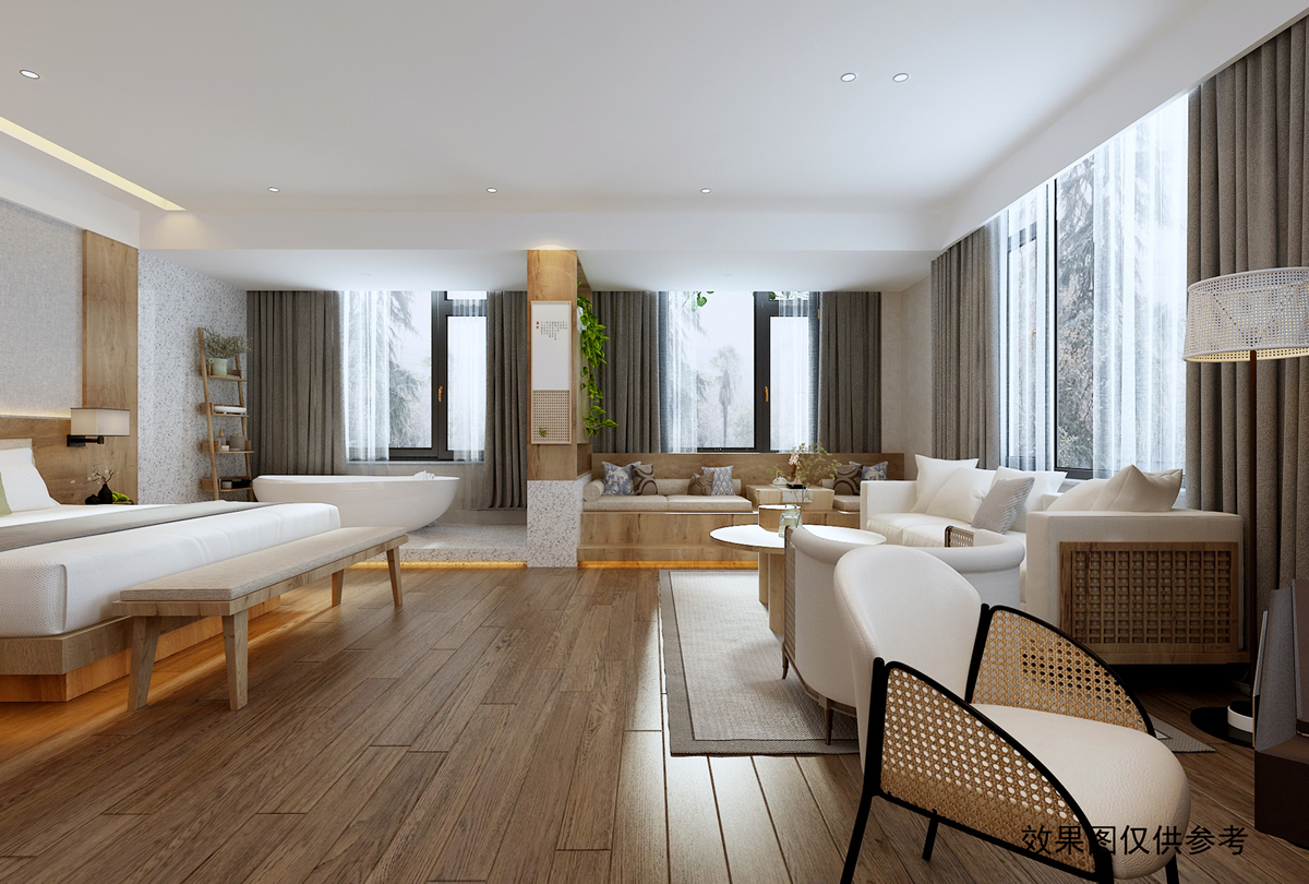 巢湖2000平方厵村CG02民宿現(xiàn)代套房裝修(圖5) 巢湖2000平方厵村CG02民宿現(xiàn)代套房裝修(圖5)