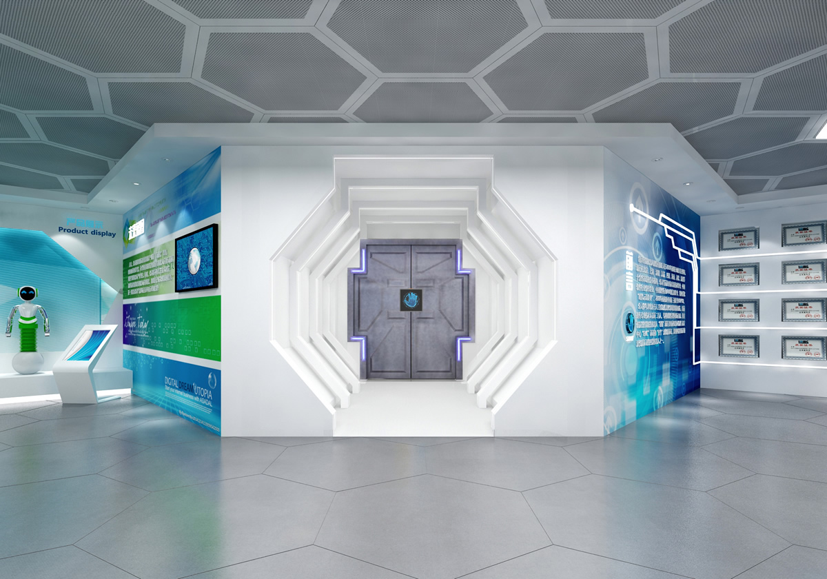 合肥機(jī)器人展廳裝修(圖2) 合肥機(jī)器人展廳裝修(圖2)