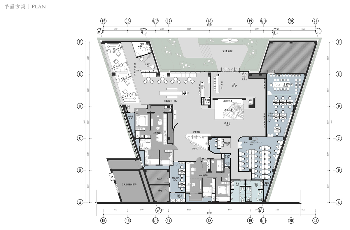 鄭州.旭輝空港時代售樓部現(xiàn)代簡約裝飾裝修工程(圖1) 鄭州.旭輝空港時代售樓部現(xiàn)代簡約裝飾裝修工程(圖1)