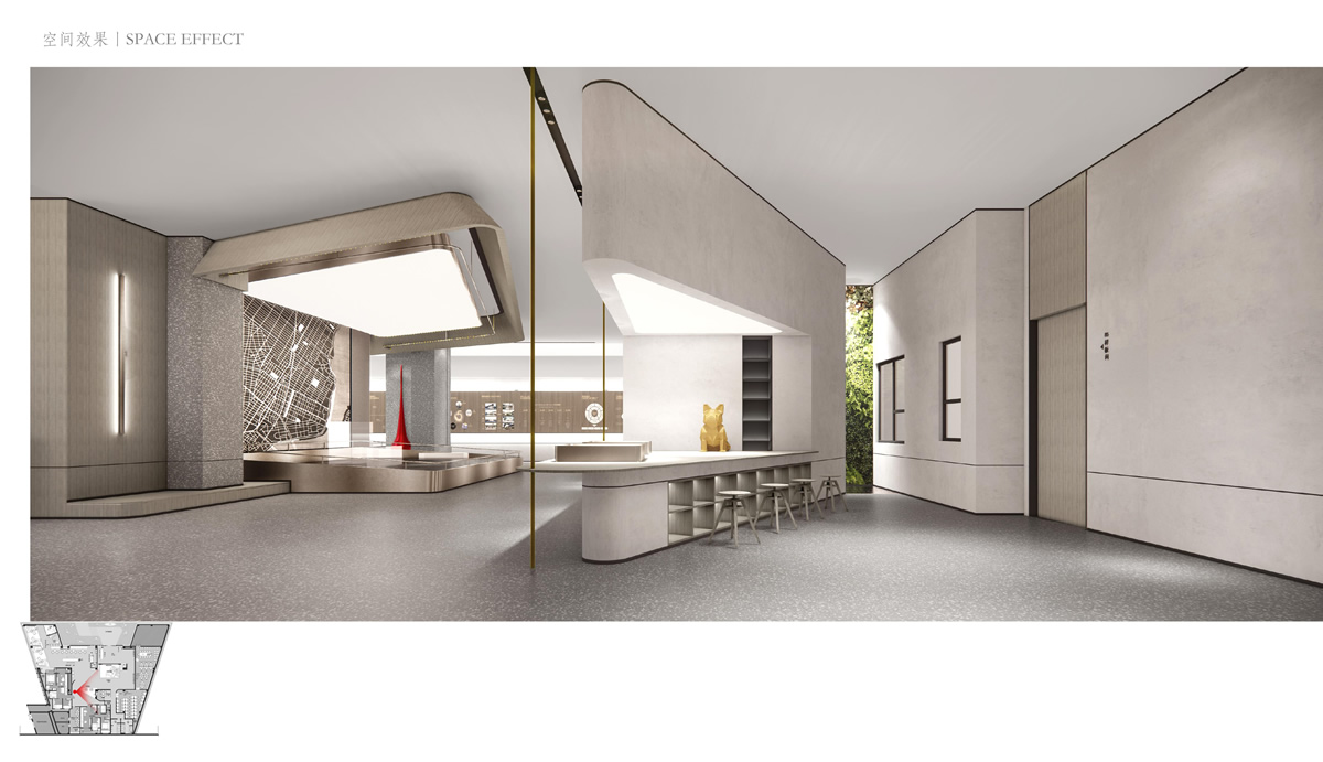 鄭州.旭輝空港時代售樓部現(xiàn)代簡約裝飾裝修工程(圖5) 鄭州.旭輝空港時代售樓部現(xiàn)代簡約裝飾裝修工程(圖5)