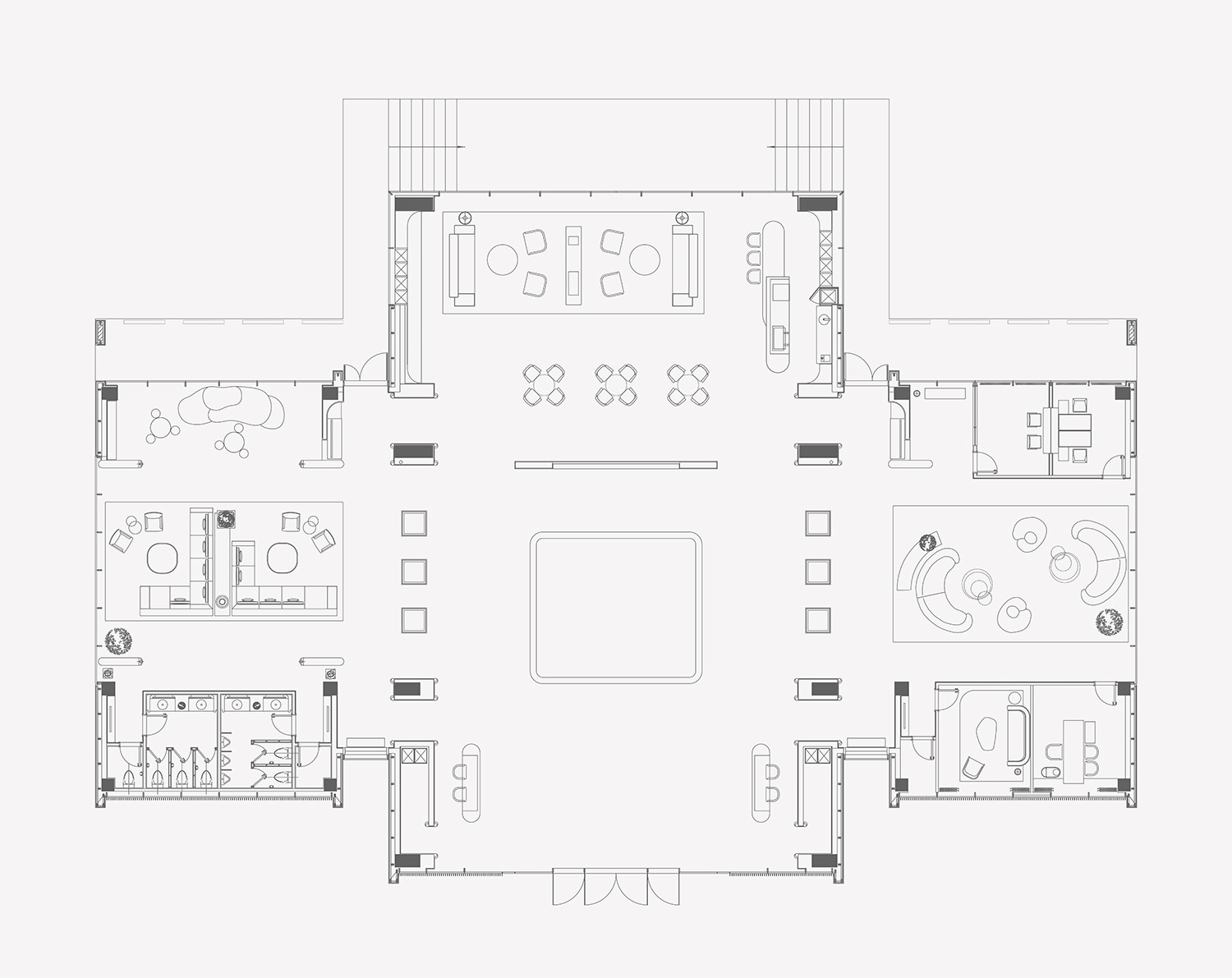 淮北.華松御苑售樓部新中式裝飾裝修項(xiàng)目(圖1) 淮北.華松御苑售樓部新中式裝飾裝修項(xiàng)目(圖1)