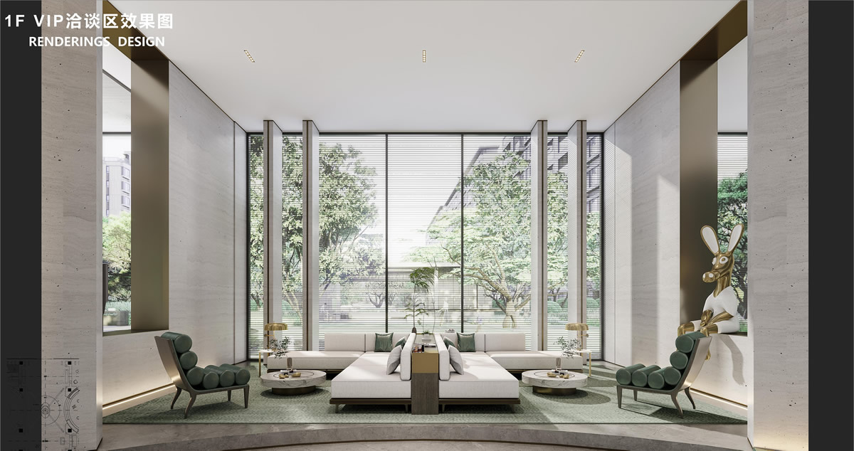 合肥·茂灣售樓部現(xiàn)代混搭風(fēng)格裝飾裝修工程(圖3) 合肥·茂灣售樓部現(xiàn)代混搭風(fēng)格裝飾裝修工程(圖3)