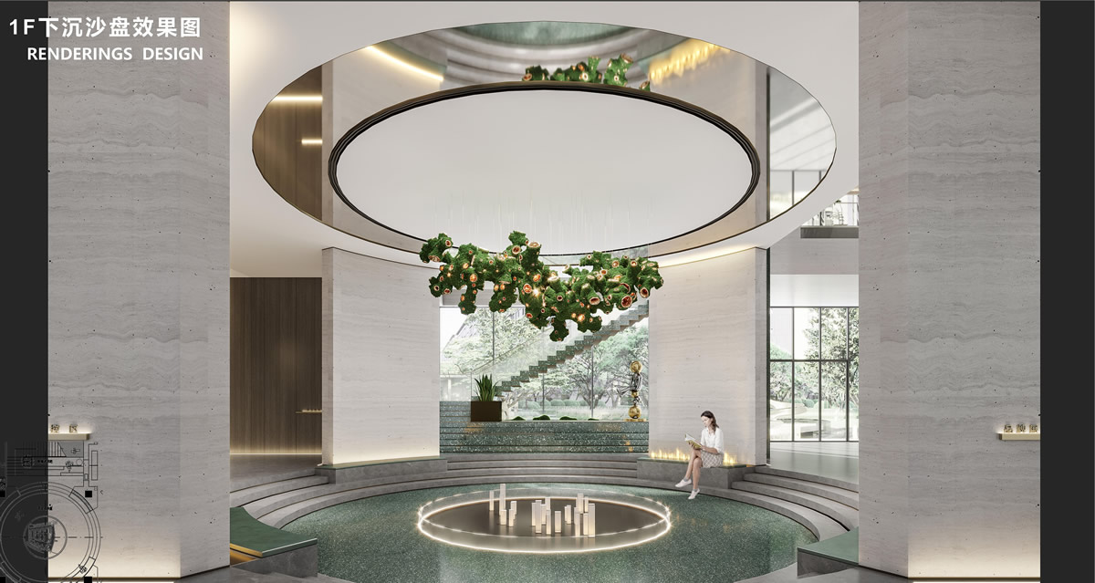 合肥·茂灣售樓部現(xiàn)代混搭風(fēng)格裝飾裝修工程(圖4) 合肥·茂灣售樓部現(xiàn)代混搭風(fēng)格裝飾裝修工程(圖4)