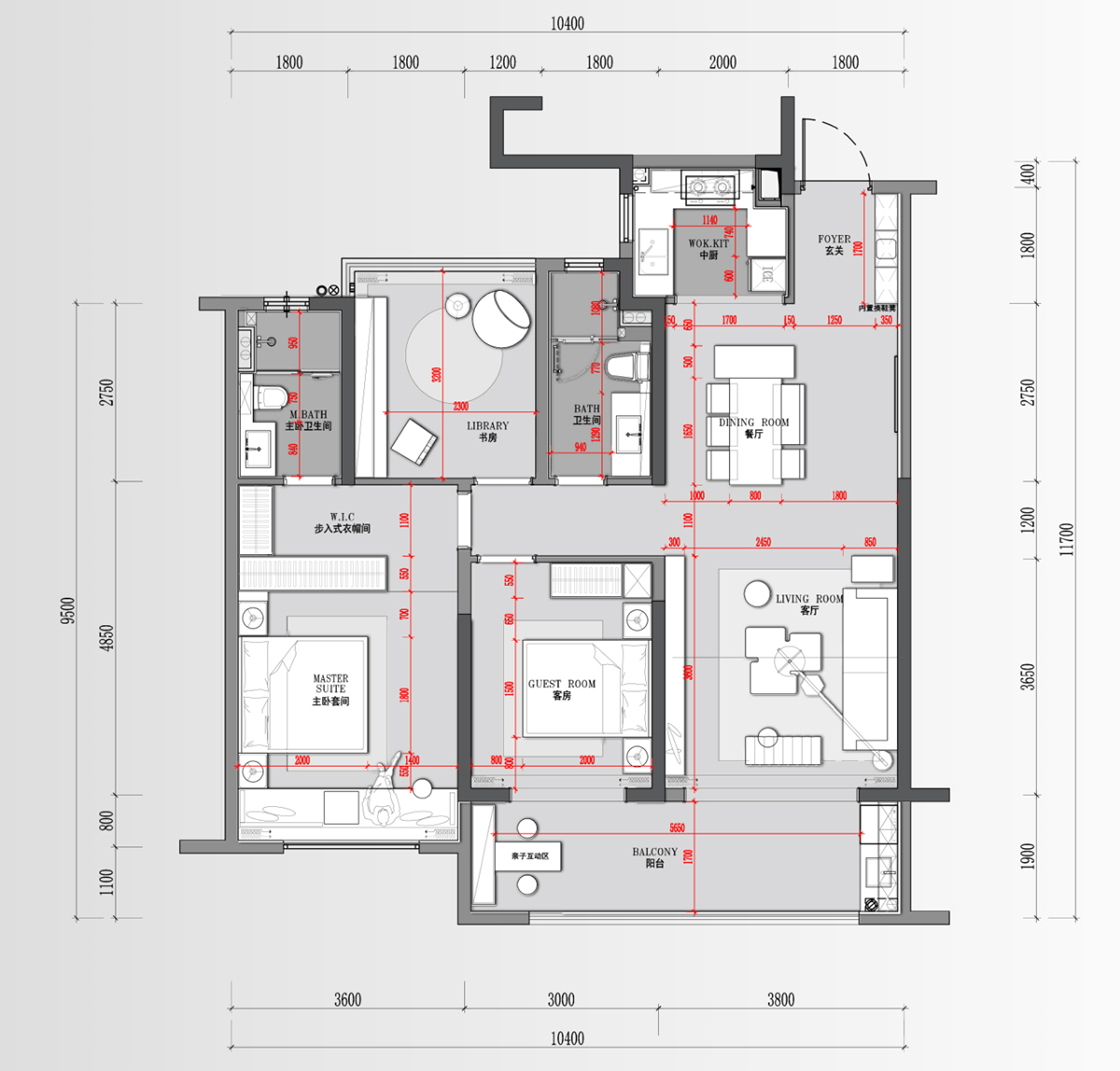 淮北.華松籣墅香汐高層C戶型現(xiàn)代簡約風(fēng)樣板間裝飾裝修項(xiàng)目(圖1) 淮北.華松籣墅香汐高層C戶型現(xiàn)代簡約風(fēng)樣板間裝飾裝修項(xiàng)目(圖1)