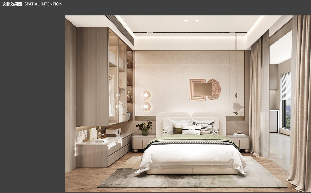 淮北.華松籣墅香汐高層C戶型現(xiàn)代簡約風(fēng)樣板間裝飾裝修項(xiàng)目(圖6) 淮北.華松籣墅香汐高層C戶型現(xiàn)代簡約風(fēng)樣板間裝飾裝修項(xiàng)目(圖6)