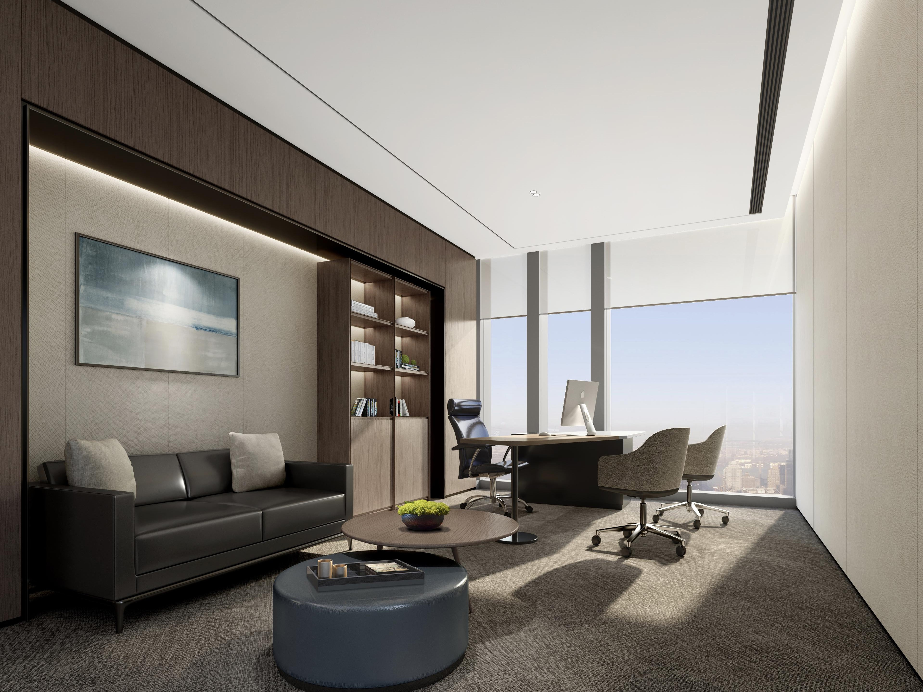 蕪湖2000平方現(xiàn)代簡(jiǎn)約風(fēng)辦公室裝修設(shè)計(jì)項(xiàng)目(圖3) 經(jīng)理室.jpg