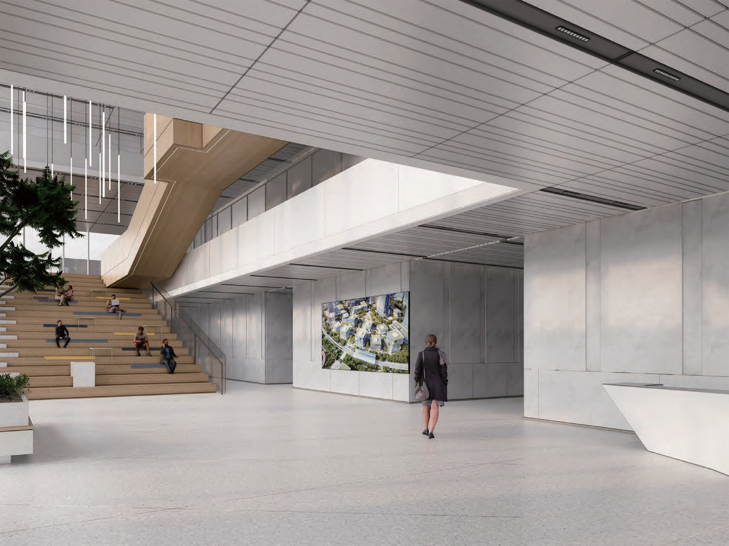 合肥西普產(chǎn)業(yè)園武警裝備新場(chǎng)地接待大廳裝修設(shè)計(jì)案例(圖2) 3.jpg