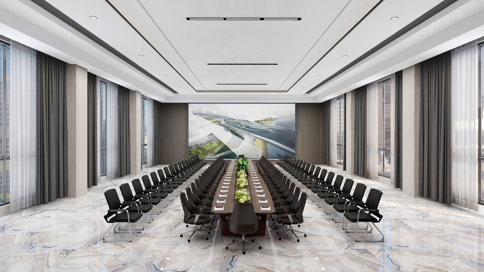 合肥800㎡現(xiàn)代簡約風(fēng)辦公室裝修設(shè)計(jì)案例(圖2) 2.jpeg