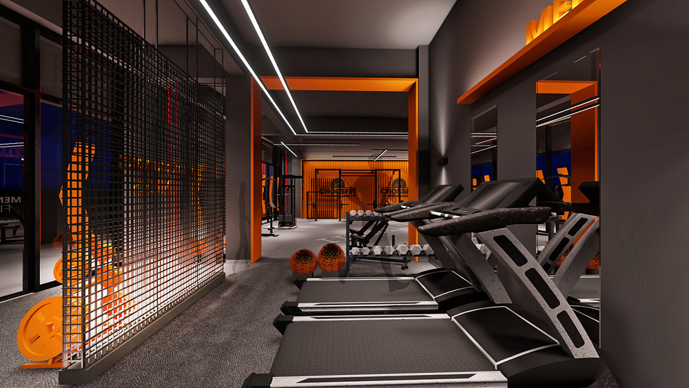 合肥2000平方啟動(dòng)鍵-健身房裝修(圖8) 合肥2000平方啟動(dòng)鍵-健身房裝修(圖8)