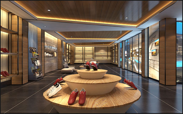 合肥200平方精品鞋店裝修設(shè)計(jì)(圖4) 合肥200平方精品鞋店裝修設(shè)計(jì)(圖4)