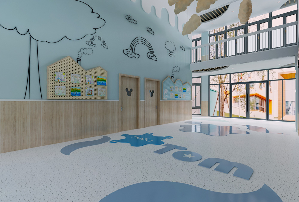 皖新文化廣場(chǎng)2300平方幼兒園裝修設(shè)計(jì)項(xiàng)目(圖3) 皖新文化廣場(chǎng)2300平方幼兒園裝修設(shè)計(jì)項(xiàng)目(圖3)